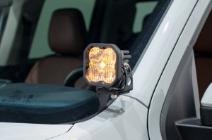 Ford Maverick LED Light Pods - Diode Dynamics - SS3 Sport Stage Series Ditch Light Kit - White - `22-`24